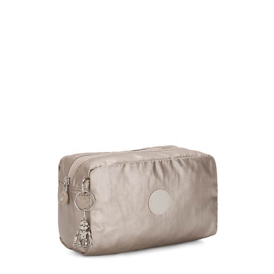 Bolso Pequeño Kipling Gleam Metallic Beige | MX 1737EB